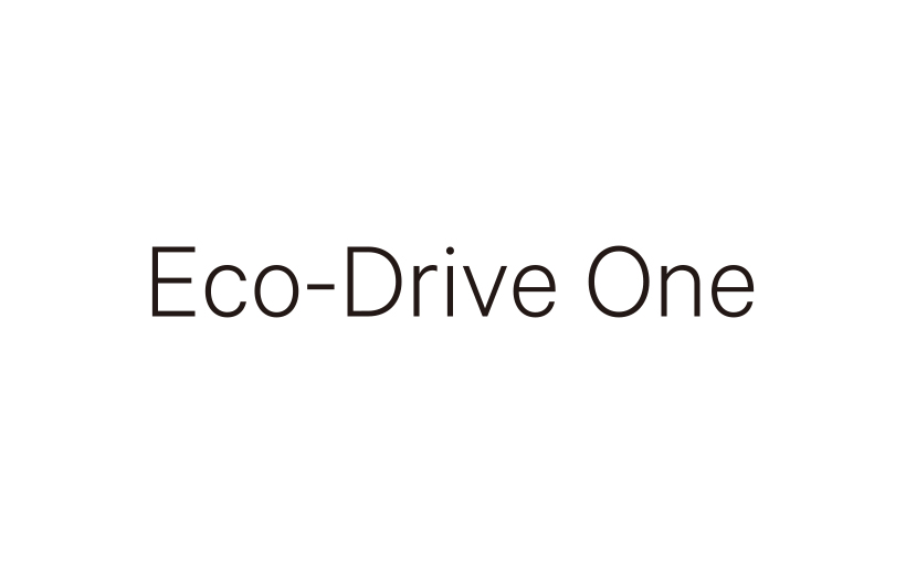 Eco-Drive One